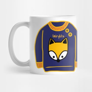 Fox Sweater Mug